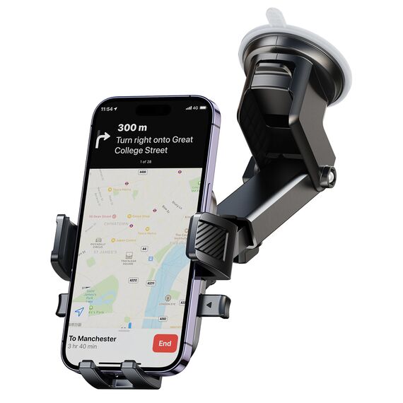 Joyroom JR-OK6 car phone holder on the dashboard - black - Smartphone Holders - Smartphones - Techbox