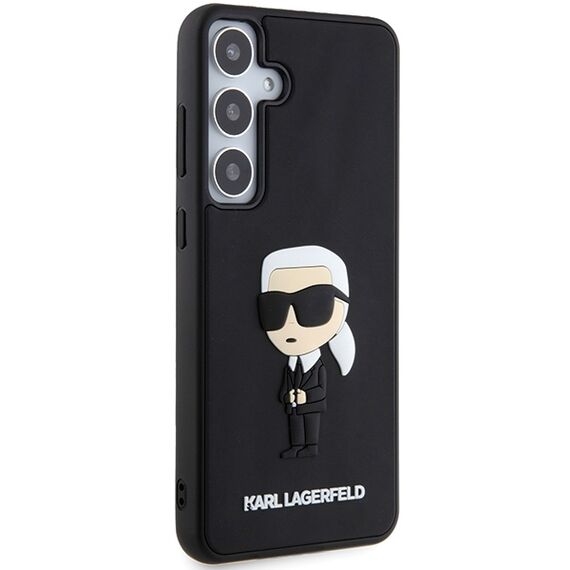 Karl Lagerfeld 3D Rubber Ikonik case for Samsung Galaxy S24+ - black | Techbox