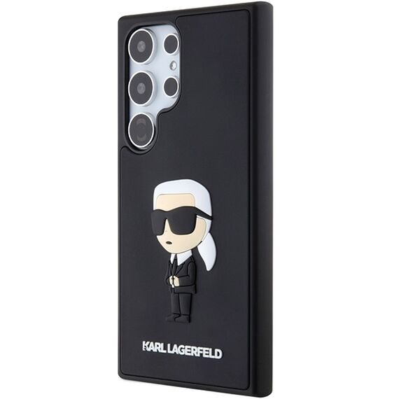 Karl Lagerfeld 3D Rubber Ikonik case for Samsung Galaxy S24 Ultra - black | Techbox