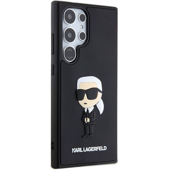 Karl Lagerfeld 3D Rubber Ikonik case for Samsung Galaxy S24 Ultra - black | Techbox
