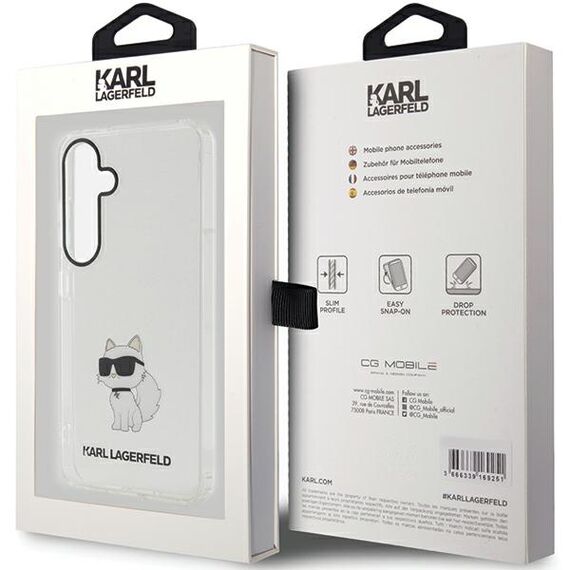 Karl Lagerfeld KLHCS24MHNCHTCT S24+ S926 transparent hardcase IML Choupette | Techbox