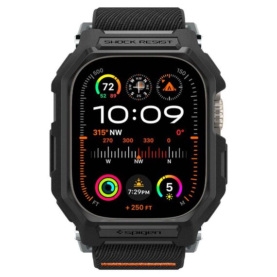 Spigen Lite Fit Pro Case with Strap for Apple Watch Ultra 1 / 2 (49mm) - Matte Black | Techbox