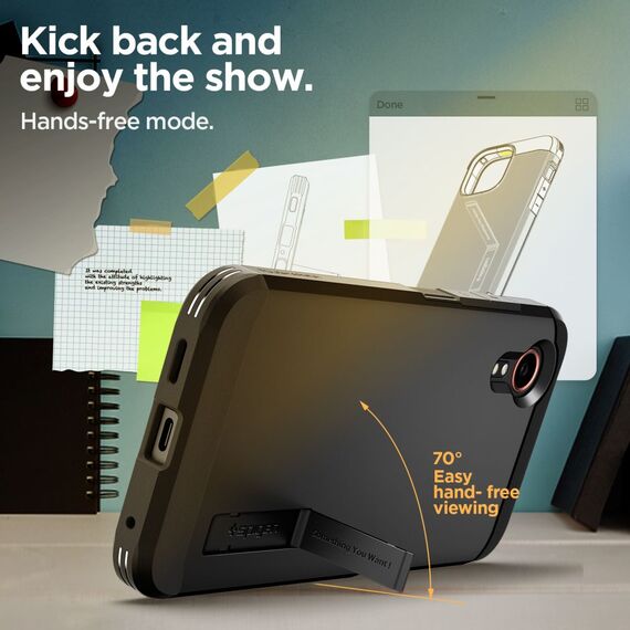 Spigen Tough Armor case for Samsung Galaxy XCover 7 - black | Techbox