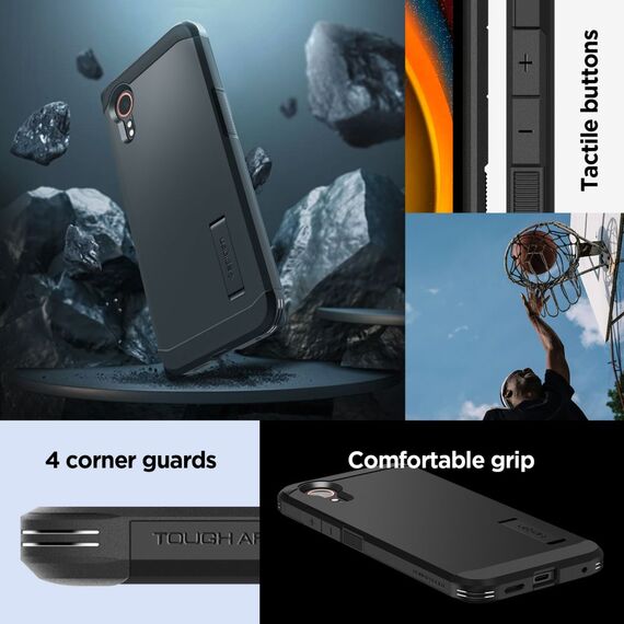 Spigen Tough Armor case for Samsung Galaxy XCover 7 - black | Techbox