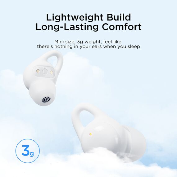 TWS Joyroom JR-TS2 Cozydots Series wireless headphones with active noise reduction, Bluetooth 5.3 - white | Techbox