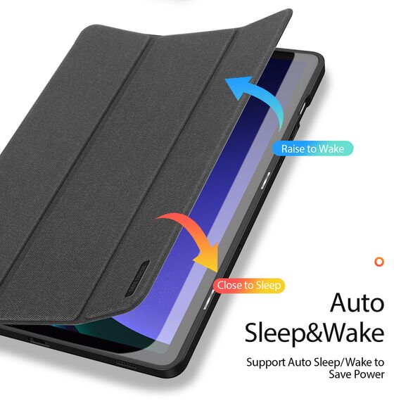 Dux Ducis Domo flip and smart sleep case for Samsung Galaxy Tab S9 - black | Techbox