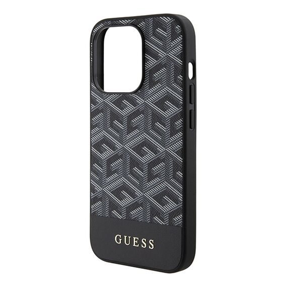 Guess GCube Stripes MagSafe case for iPhone 15 Pro Max - black - Apple Cases - Cases - Techbox
