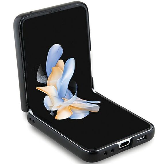 Hello Kitty Metal Logo Kitty Head case for Samsung Galaxy Z Flip 5 - black - Samsung Cases - Cases - Techbox