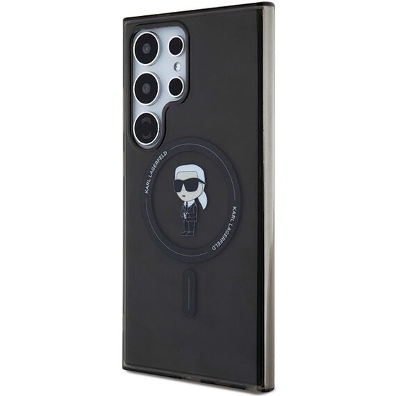 Karl Lagerfeld IML Ikonik MagSafe Case for Samsung Galaxy S24 Ultra - Black - Uncategorized Cases (2) - Cases - Techbox