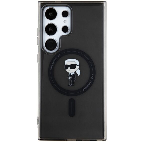 Karl Lagerfeld IML Ikonik MagSafe Case for Samsung Galaxy S24 Ultra - Black - Uncategorized Cases (2) - Cases - Techbox