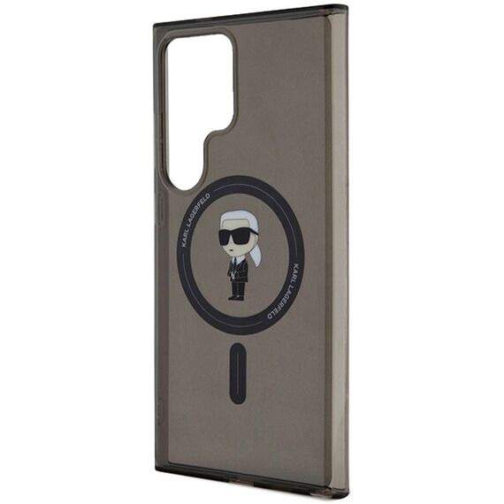 Karl Lagerfeld IML Ikonik MagSafe Case for Samsung Galaxy S24 Ultra - Black - Uncategorized Cases (2) - Cases - Techbox