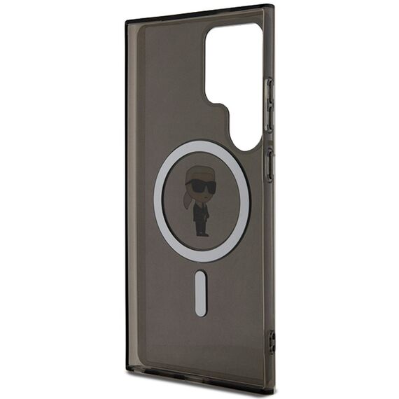 Karl Lagerfeld IML Ikonik MagSafe Case for Samsung Galaxy S24 Ultra - Black - Uncategorized Cases (2) - Cases - Techbox