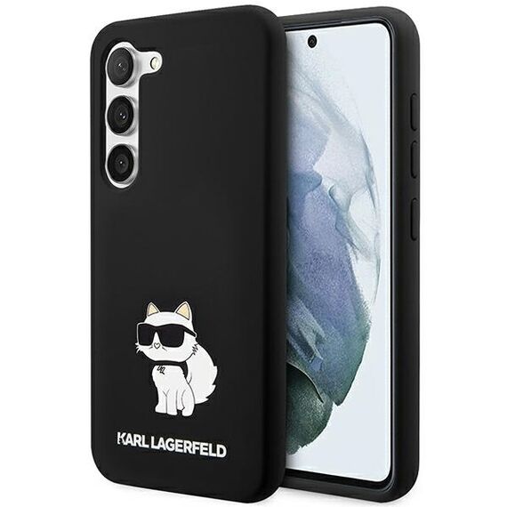 Karl Lagerfeld Silicone Choupette case for Samsung Galaxy S24 - black - Uncategorized Cases (2) - Cases - Techbox