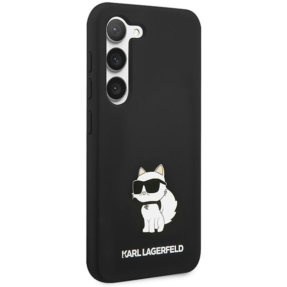Karl Lagerfeld Silicone Choupette case for Samsung Galaxy S24 - black - Uncategorized Cases (2) - Cases - Techbox