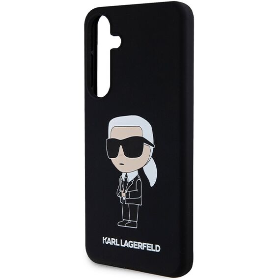 Karl Lagerfeld Silicone Ikonik case for Samsung Galaxy S24+ - black - Uncategorized Cases (2) - Cases - Techbox