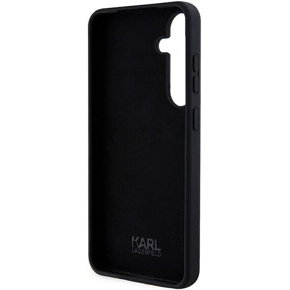 Karl Lagerfeld Silicone Ikonik case for Samsung Galaxy S24 - black - Samsung Cases - Cases - Techbox