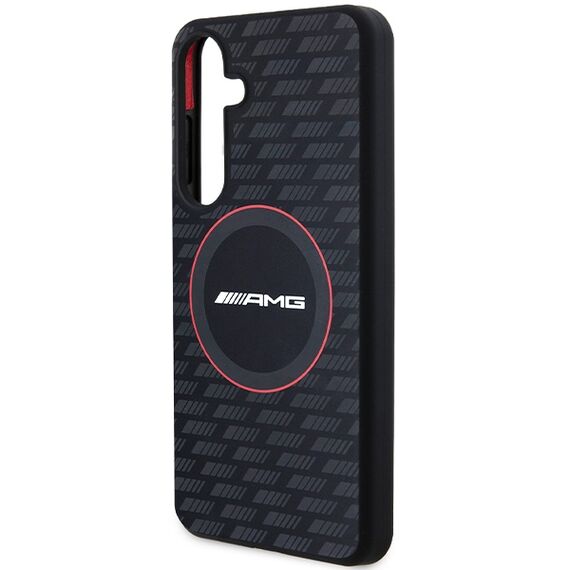 AMG Silicone Carbon Pattern MagSafe case for Samsung Galaxy S24+ - black - Samsung Cases - Cases - Techbox