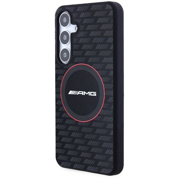 AMG Silicone Carbon Pattern MagSafe case for Samsung Galaxy S24 - black - Samsung Cases - Cases - Techbox