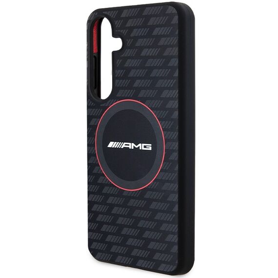 AMG Silicone Carbon Pattern MagSafe case for Samsung Galaxy S24 - black - Samsung Cases - Cases - Techbox