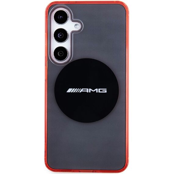 AMG Transparent Bicolor MagSafe case for Samsung Galaxy S24 - black | Techbox