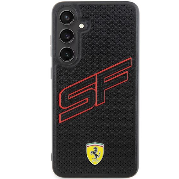Ferrari Big SF Perforated case for Samsung Galaxy S24+ - black | Techbox