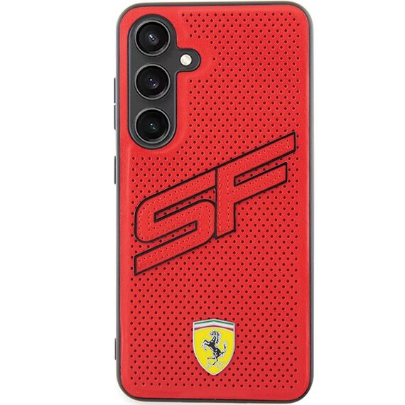 Ferrari Big SF Perforated case for Samsung Galaxy S24+ - red | Techbox