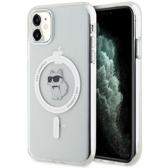 Karl Lagerfeld IML Choupette MagSafe case for iPhone 11 / Xr - transparent - Uncategorized Cases (2) - Cases - Techbox
