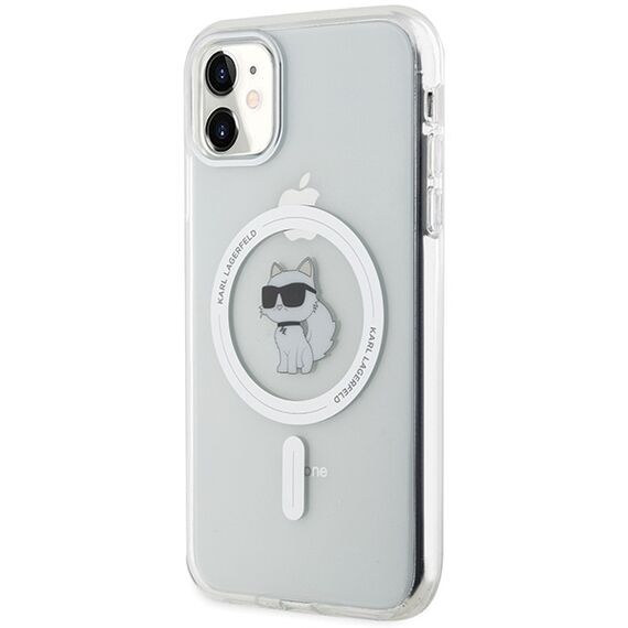 Karl Lagerfeld IML Choupette MagSafe case for iPhone 11 / Xr - transparent - Uncategorized Cases (2) - Cases - Techbox