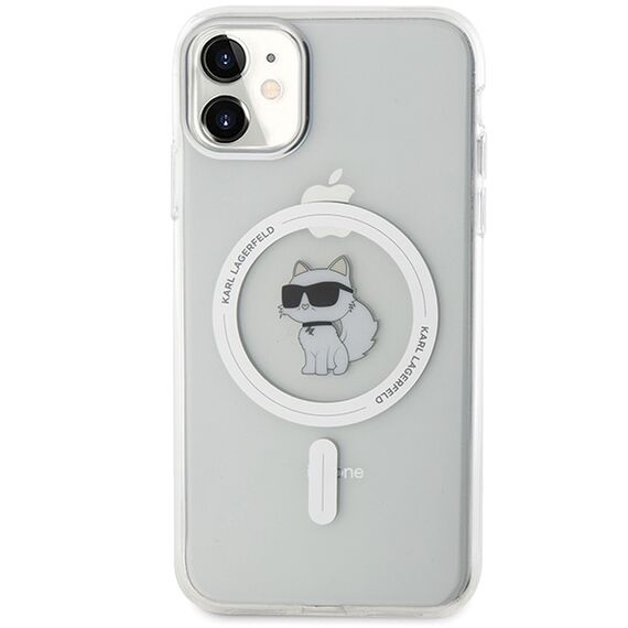 Karl Lagerfeld IML Choupette MagSafe case for iPhone 11 / Xr - transparent - Uncategorized Cases (2) - Cases - Techbox