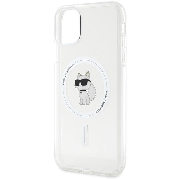 Karl Lagerfeld IML Choupette MagSafe case for iPhone 11 / Xr - transparent - Uncategorized Cases (2) - Cases - Techbox