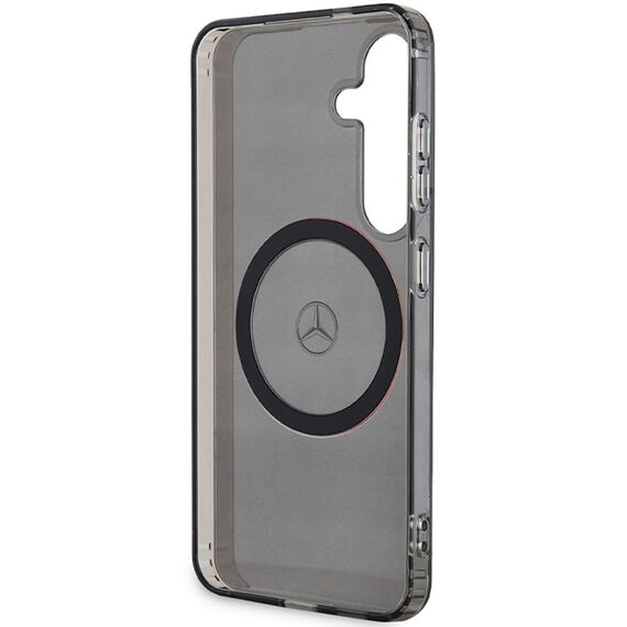 Mercedes Double Layer W Red MagSafe case for Samsung Galaxy S24 - black - Samsung Cases - Cases - Techbox