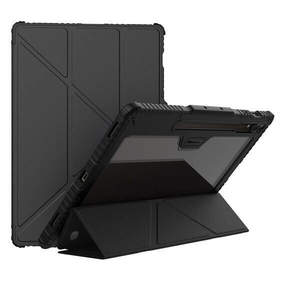 Nillkin Bumper Leather Case Pro case for Samsung Galaxy Tab S9+ - black | Techbox