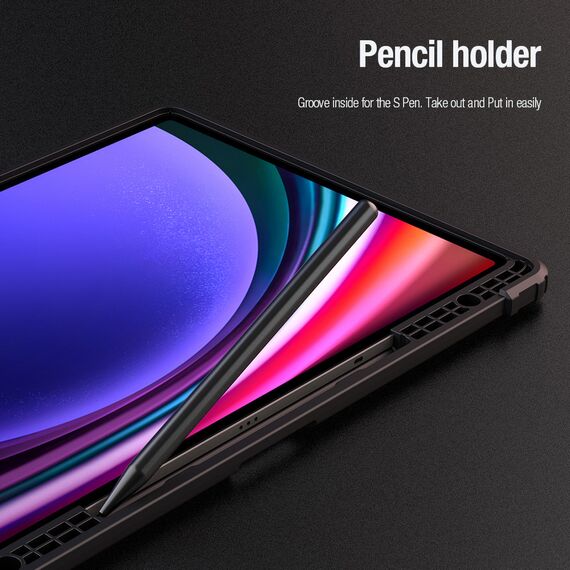 Nillkin Bumper Leather Case Pro case for Samsung Galaxy Tab S9+ - black | Techbox