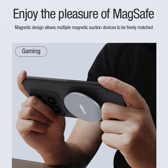 Nillkin Super Frosted Shield Pro Magnetic Case for Xiaomi 14 Pro - black - Xiaomi Cases - Cases - Techbox