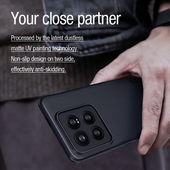 Nillkin Super Frosted Shield Pro Magnetic Case for Xiaomi 14 Pro - black - Xiaomi Cases - Cases - Techbox
