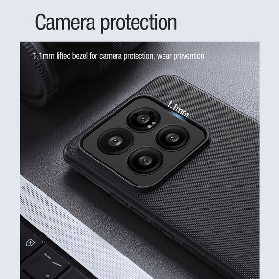 Nillkin Super Frosted Shield Pro Magnetic Case for Xiaomi 14 Pro - black - Xiaomi Cases - Cases - Techbox