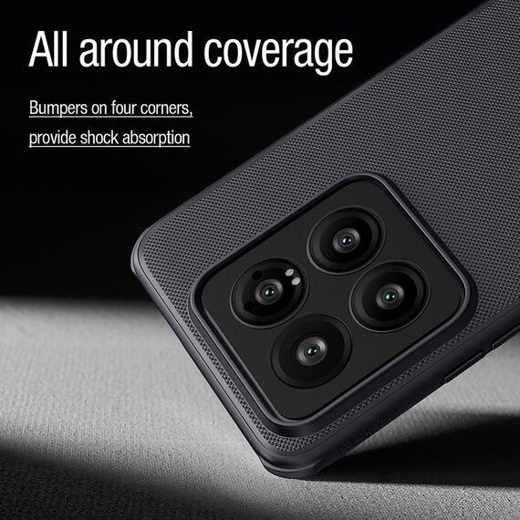 Nillkin Super Frosted Shield Pro Magnetic Case for Xiaomi 14 Pro - black - Xiaomi Cases - Cases - Techbox
