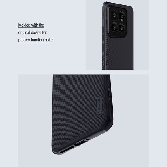 Nillkin Super Frosted Shield Pro Magnetic Case for Xiaomi 14 Pro - black - Xiaomi Cases - Cases - Techbox