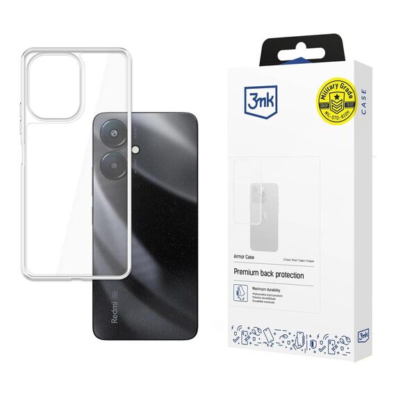 3mk Armor Case for Xiaomi Redmi 13C 5G - Transparent - Uncategorized Cases (2) - Cases - Techbox