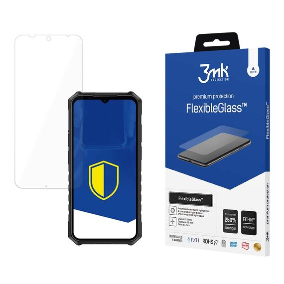 3mk FlexibleGlass™ hybrid glass on Hammer Iron V | Techbox