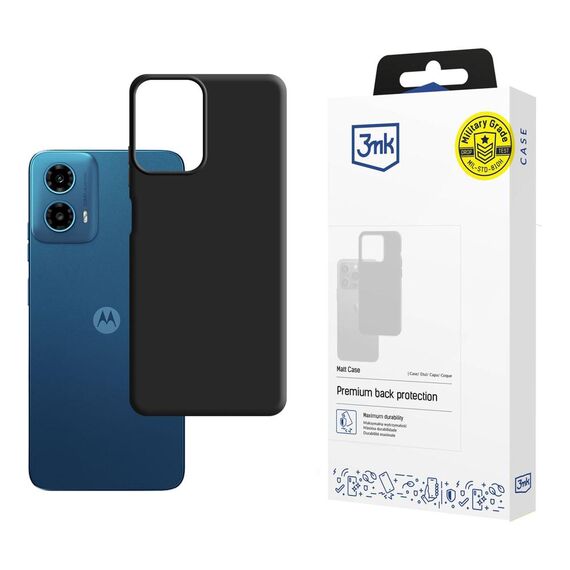 3mk Matt Case for Motorola Moto G34 5G - black - Uncategorized Cases (2) - Cases - Techbox