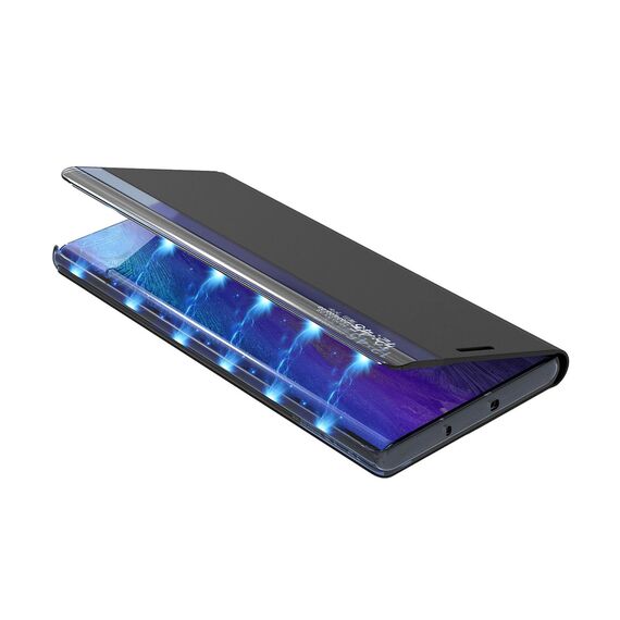 New Sleep View Case with flap and stand for Samsung Galaxy A35 - blue - Samsung Cases - Cases - Techbox