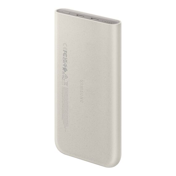 Powerbank Samsung EB-U2510XUEGEU inductive 10000 mAh 2x USB-C 25W SFC - beige - Smartphone Accessories - Cables & Accessories - Techbox
