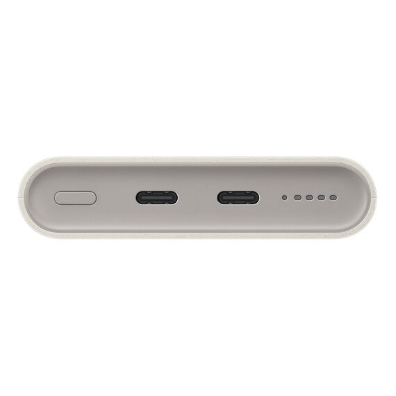 Powerbank Samsung EB-U2510XUEGEU inductive 10000 mAh 2x USB-C 25W SFC - beige - Smartphone Accessories - Cables & Accessories - Techbox
