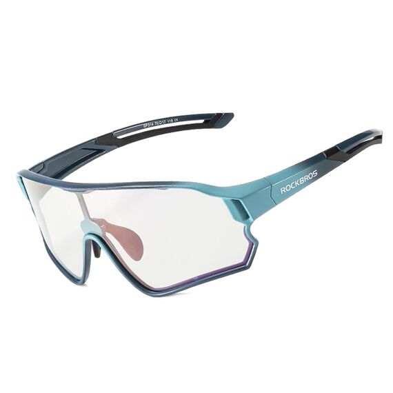 Rockbros 14110009005 polarized cycling glasses for children 8-14 years old - blue - Bicycle - Sports & Fitness - Techbox