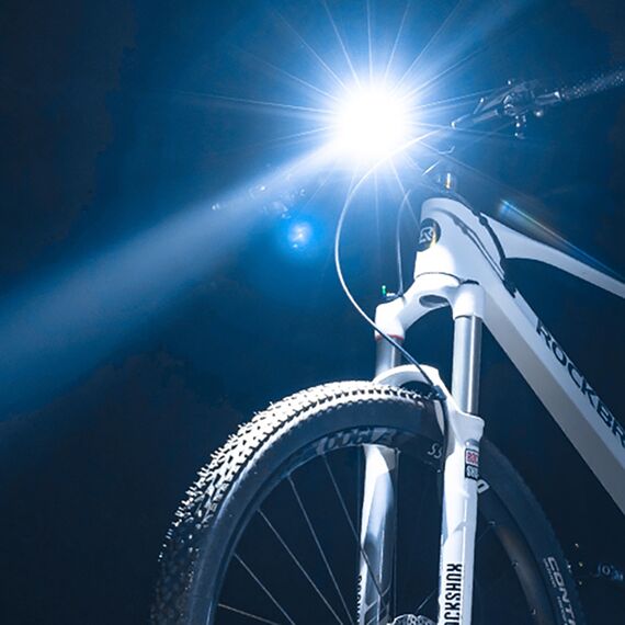 Rockbros RHL600 front bicycle light 600lm 2600mAh IPX6 - black - Bicycle - Sports & Fitness - Techbox