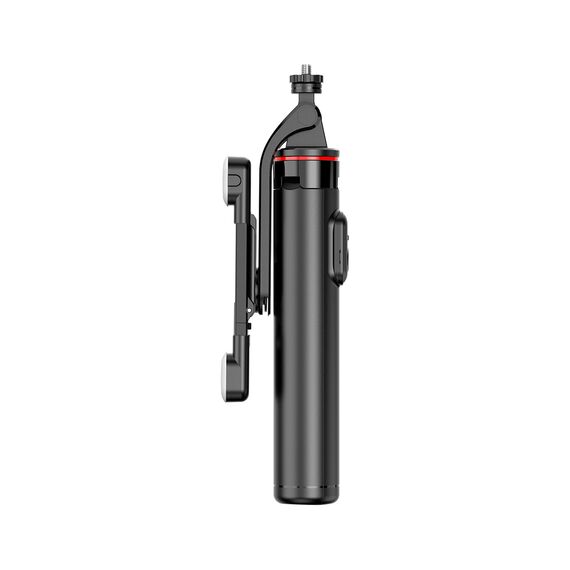 Selfie stick WC13YDS telescopic tripod 1.3m with double lamp and phone holder - black | Techbox