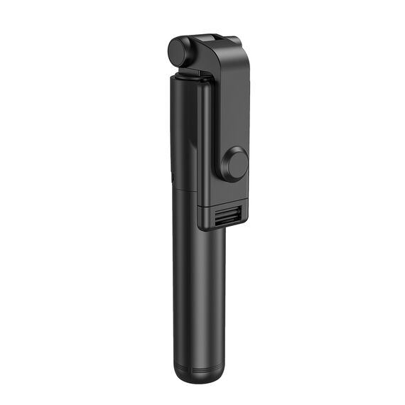 Selfie stick WHS1Y telescopic tripod 1m with phone holder - black | Techbox
