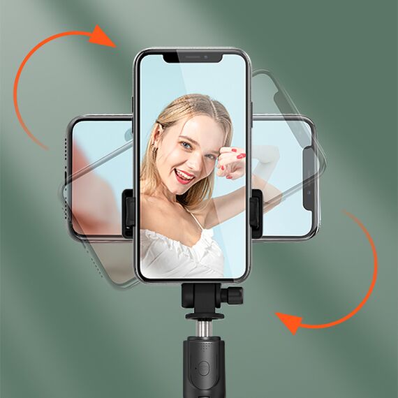 Selfie stick WRY1S telescopic tripod 0.7m for phone - black - Cameras Accessories - Action Cameras - Techbox