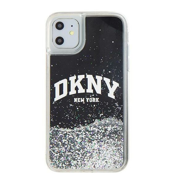 DKNY Liquid Glitter Big Logo case for iPhone 11 / Xr - black - Uncategorized Cases (2) - Cases - Techbox